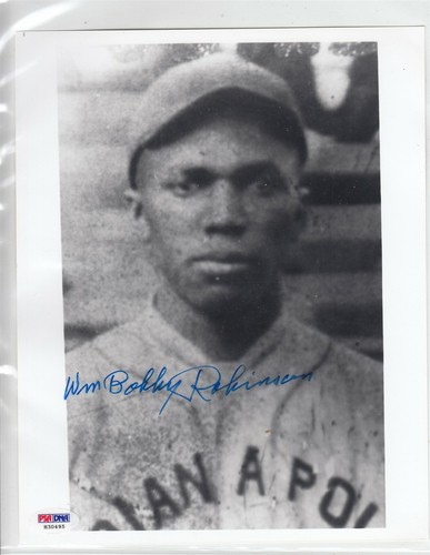 Bobby robinson autografo - wm,