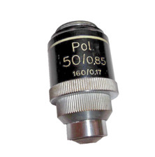 OBIETTIVO   PER MICROSCOPIO   ZEISS POL  50X