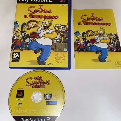 Simpson videogioco ps2 - simpson,