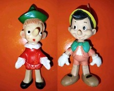 Due Pupazzi Gomma Pinocchio