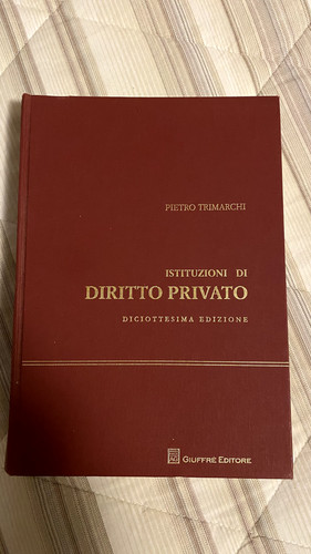 Istituzioni diritto privato - istituzioni, di