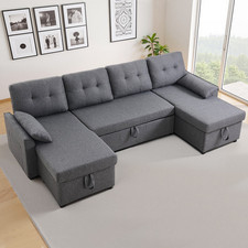Divano Letto a Forma Di U 6