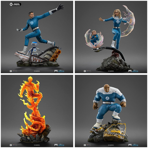Set statue iron - statue,