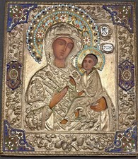 Icona russa ortodossa Madre di