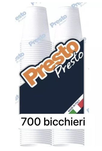 700 bicchieri plastica - 700,