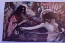 1899 2 Lithos Charles Robinson The Norns Nornen Ring d. Nibelungen