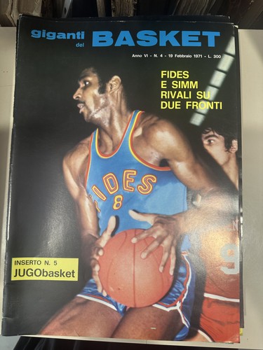 Rivista giganti del basket - del,