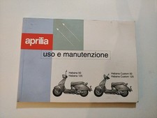 Aprilia Libretto Uso E