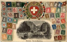 Geneve - Rue du Montblanc -