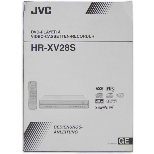 Jvc xv28s manuale - jvc,
