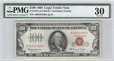 USA $ 100 Dollari 1966 Legal