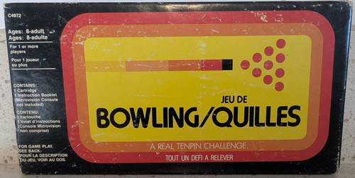 Microvision bowling completo - microvision,