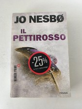 LIBRO USATO IN BUONO STATO "IL PETTIROSSO" DI JO NESBO EDIZIONI PIEMME SPA