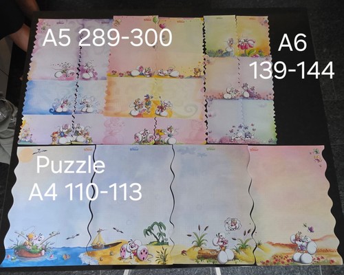 Collezione fogli diddl - fogli, serie