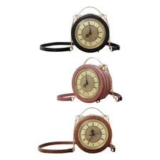 Borsa a tracolla con orologio