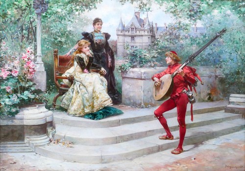 Quadro antico ludovico - quadro,