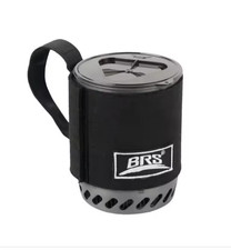 BRS 61 Jet Boil Camping Pot Fornello Con Scambiatore Di Calore Stufa a Gas Porta
