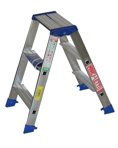 Scala alluminio doppia - alluminio,