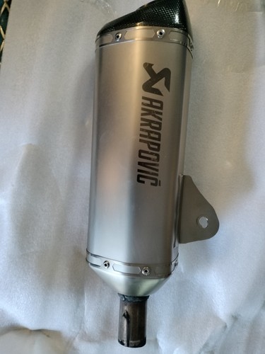 Scarico akrapovic con attacco - scarico,
