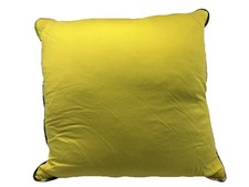 Coppia Cuscini in Piuma Gialla