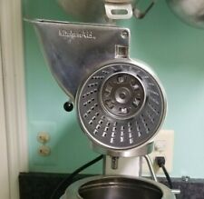 Trituratore affettatrice a rotore KitchenAid Hobart vintage "VR" tutto metallo, RARO, RICONDIZIONATO
