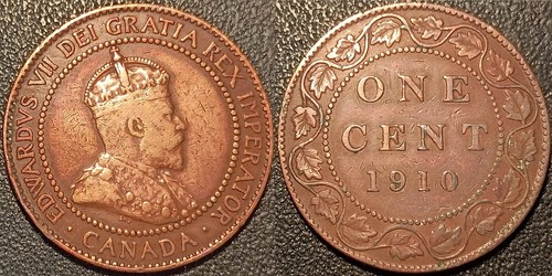 Canada edward vii cent 1910 - canada,