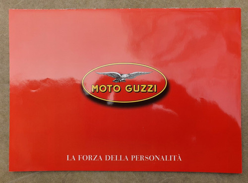 Brochure gamma moto guzzi - guzzi, 1997