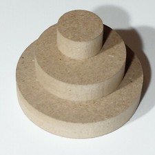 Disco di legno rotondo MDF