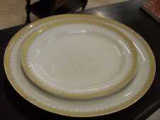 DUE VECCHI GRANDI PIATTI DA