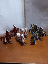 Lotto Cavalli E Cavaliri Medievali Schleich Anno 2003 - 2005