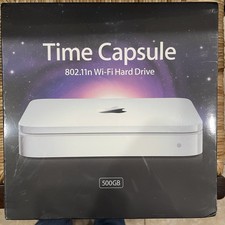 NUOVO SIGILLATO NELLA SCATOLA! Apple Time Capsule A1254 500GB WiFi Hard Disk SPEDIZIONE GRATUITA!