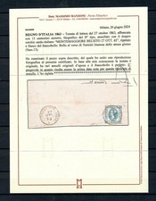 1863 regno cent litografico - cent,