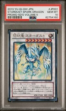 YU-GI-OH! STARDUST SPARK DRAGON YF05-JP001 - 5D'S VOL 5 PROMO - JAPANESE PSA 10