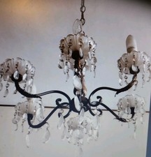 Lampadario gocce vintage - a,