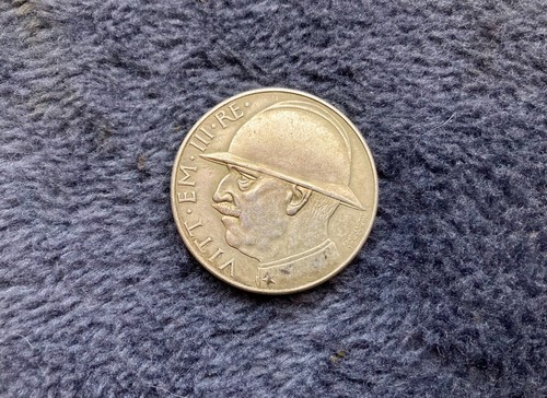 Moneta lire 1943 elmetto - 1943,