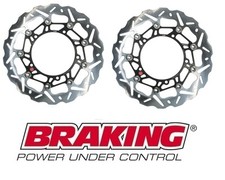 BRAKING WK KIT DISCHI WAVE ANTERIORI YAMAHA FZ1 FAZER ABS 1000 2007  BRAKE DISK