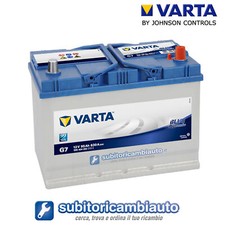 BATTERIA AUTO 95AH G7 VARTA BLUE DYNAMIC 830A di spunto