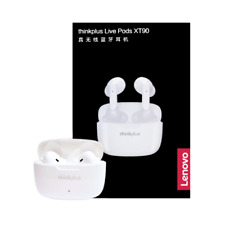 Lenovo XT90 Cuffie Bluetooth Wireless Touch Control Auricolari Senza Fili Bianco