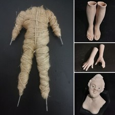 Busto + Testa + Mani + Piedi Popolana Personaggi Presepe Terracotta cm 30/35