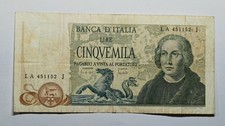 Repubblica Italiana, 5000 lire Colombo 2 tipo 20/05/1971