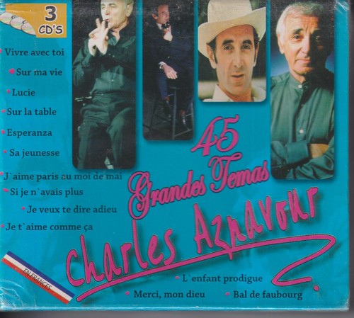 Charles aznavour coffret 3 - aznavour,