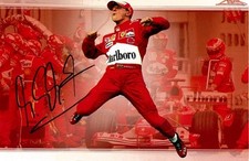 Autografo, Michael Schumacher