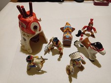 Fisher Price Indiani Cavallo + Tepee e altro