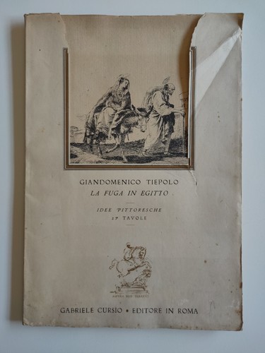 Giandomenico tiepolo fuga - fuga, in