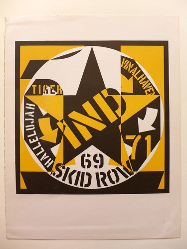 Robert indiana autoportrait - robert,
