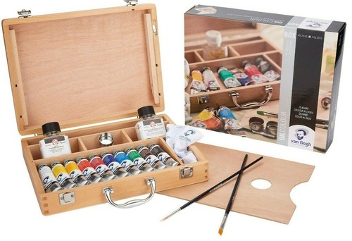 Scatola legno van - in, gogh