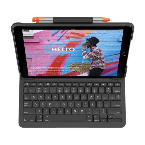 Logitech slim folio - logitech, custodia