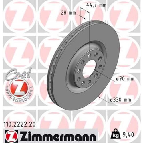Zimmermann disco freni - disco,