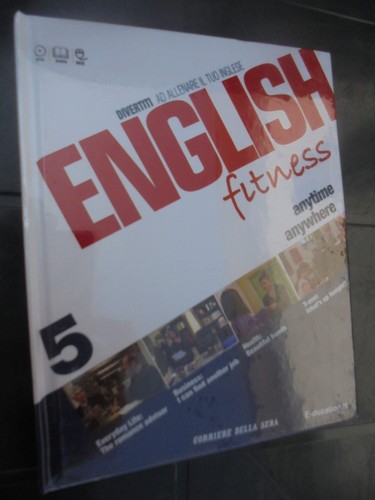 Dvd libro english fitness - libro,