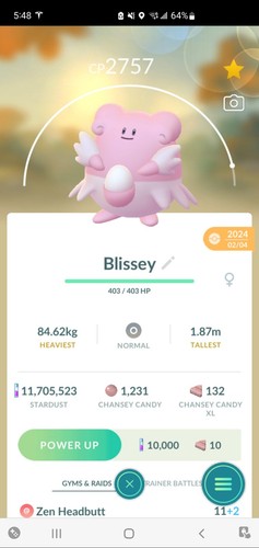 Pokemon livello blissey - pokemon,